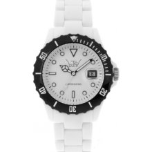 LTD-020512 LTD Watch Unisex Limited Edition White Dial And Pu Strap Wa...