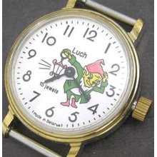 Luch 1801 Goblin Soviet Russian Children Ladies Mechanical Wrist Watch