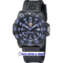 Luminox Watch Colormark 3080 Navy Seals Series Mens Blue $450.00