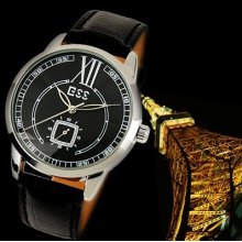 Luxury 3 Colors Dial Men's Auto Mechanical Mens Date Man's Gift Analog Man Watch