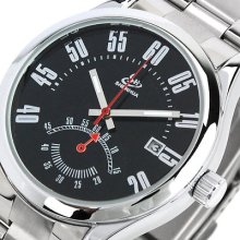 Luxury Sport Stainless Steel Date Automatic Mechanical Wrist Watch Men Gift