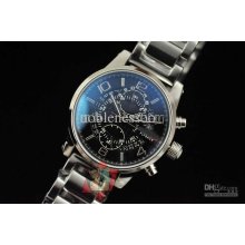 Luxury Watch Flback Sapphire Steel Date Automatic Sport Mechanical M
