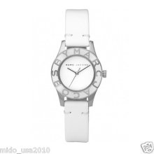 Marc By Marc Jacobs Quartz Leather Band White Dial Women's Watch Mbm1097