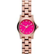 MARC by Marc Jacobs 'Henry Dinky' Bracelet Watch Rose Gold/ Knockout Pink