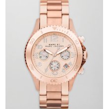 MARC by Marc Jacobs Rock Chronograph Watch, Rose Golden