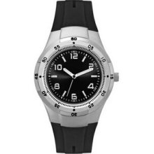 Matsuda Select Silver/Black Men`s Sporty Casual Ms-580 Series Watch