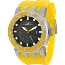 Men's 12420 DNA Black Dial Yellow Silicone