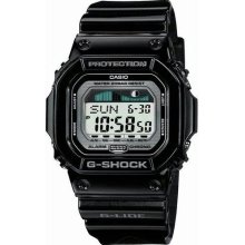 Men's Black G-Shock G-Lide Surfing Watch with Moon and Tide Phase