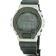 Men's Casio G-Shock Digital CZ Diamond Watch 5.0ctw