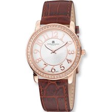Mens Charles Hubert Rose Gold-plated Stainless Steel Watch