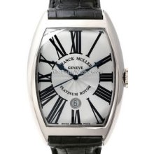 Mens Extra-Large Franck Muller Curvex Date White Gold 9880SCDT Watch
