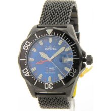 Mens Invicta Swiss Pro Diver Large Steel GMT 30 ATM Date New Watc ...