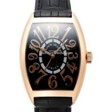 Mens Large Franck Muller Curvex Rose Gold 8880SCREL Watch