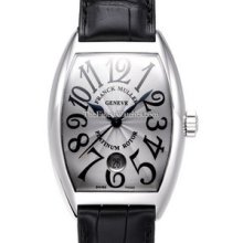 Mens Medium Franck Muller Curvex Date Steel 7880SCDT Watch