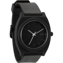 Men's Nixon Time Teller P Matte Black Watch