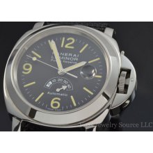 Mens Panerai Luminor Power Reseve Silver Arrow Tritium Dial 44mm Pam 27 B