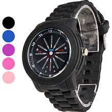 Men's Plastic Analog - LED Digital Wrist Watch (Assorted Colors)
