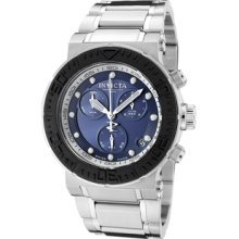 Men's Reserve Chronograph Blue Dial Stainless