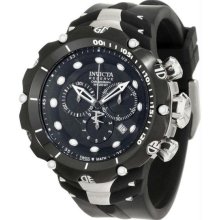 Men's Stainless Steel Reserve Venom II Quartz Chronograph Diver Black Dial Date