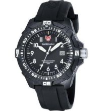 Mens Swiss Eagle Ever Brite Black Dial Tritium Illuminated Watch Xwa3838