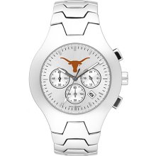 Mens University Of Texas Longhorns Watch - Stainless Steel Hall-Of-Fame