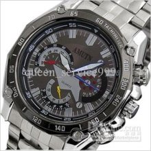 Mens Watch Large Dial Casual Fashion, Creative Quartz Watch