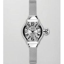 Miami Beach by Glam Rock Small Mesh-Strap Tonneau-Case Watch