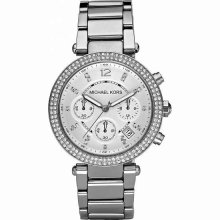Michael Kors Crystal Bezel Chronograph Ladies Watch
