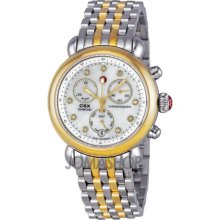 Michele Signature CSX-36 Two-tone Stainless Steel Mens Watch