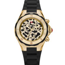 MICHELE 'Tahitian Jelly Bean' Cheetah Dial Watch