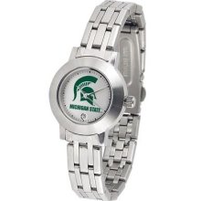 Michigan State University Ladies Stainless Steel Watch