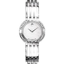 Model: 0605390 | Movado Esperanza Ladies Pearl Diamond Watch