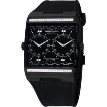 Momo Design Dual Time GMT MD077BK-D01BK-R Mens wristwatch