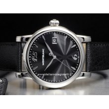 Montblanc watch Star Date NEW 105893 stainless steel watch sale buy