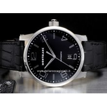 Montblanc watch Timewalker Automatic NEW 105812 stainless steel watch