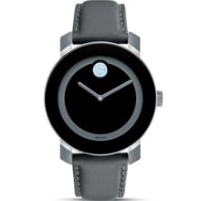 Movado BOLD Black Museum Dial Watch with Swarovski Crystal Elements, 3