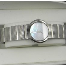 Movado Concerto Blue Mop Museum Dial Swiss Quartz Watch In Box Mint