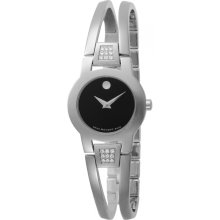 Movado Women's 604982 Amorosa Diamond Accented Bangle Bracelet Watch