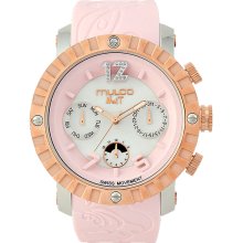 Mulco MW5-1876-813 Nuit Lace XL White and Pink Dial Unisex Watch