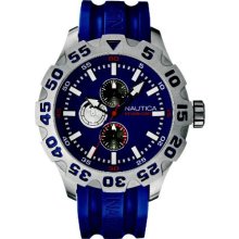 Nautica N15578G BFD 100 Multifunction Navy Blue Resin Men's Watch