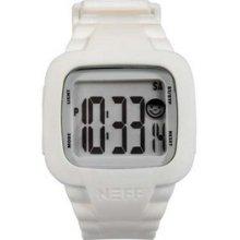 Neff Steve Digital Watch Wristwatch White