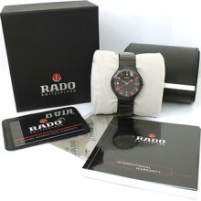 Never Worn Ceramic Rado Wrist Watch W/ Box & Papers
