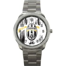 NEW* HOT SERIA A JUVENTUS FC Wrist Sport Metal Watch