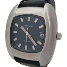 New old stock big automatic Record-Longines 504136 mens Swiss watch
