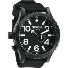 Nixon 51-30 Tide Watch All Black/nylon