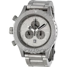 Nixon All Raw Steel Chronograph Mens Watch A0371033 ...