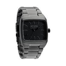 Nixon Manual II Watch in Matte Black / Matte Gunmetal