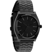 Nixon The Time Teller Watch All Black One Size For Men 15304517801