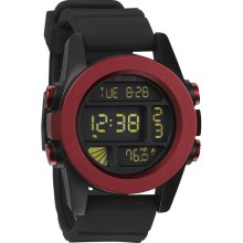 Nixon Unit Dark Red/Black Ano