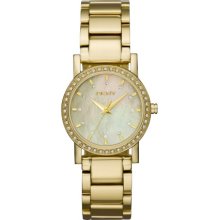 NY4792 DKNY Ladies Essentials and Glitz Gold Watch